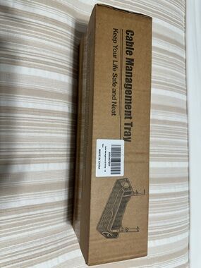 Cable Management Tray - White